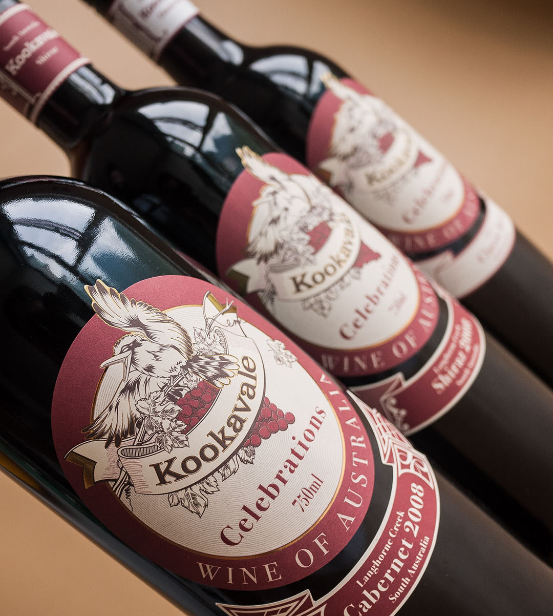 Kookavale Wine Label Design
