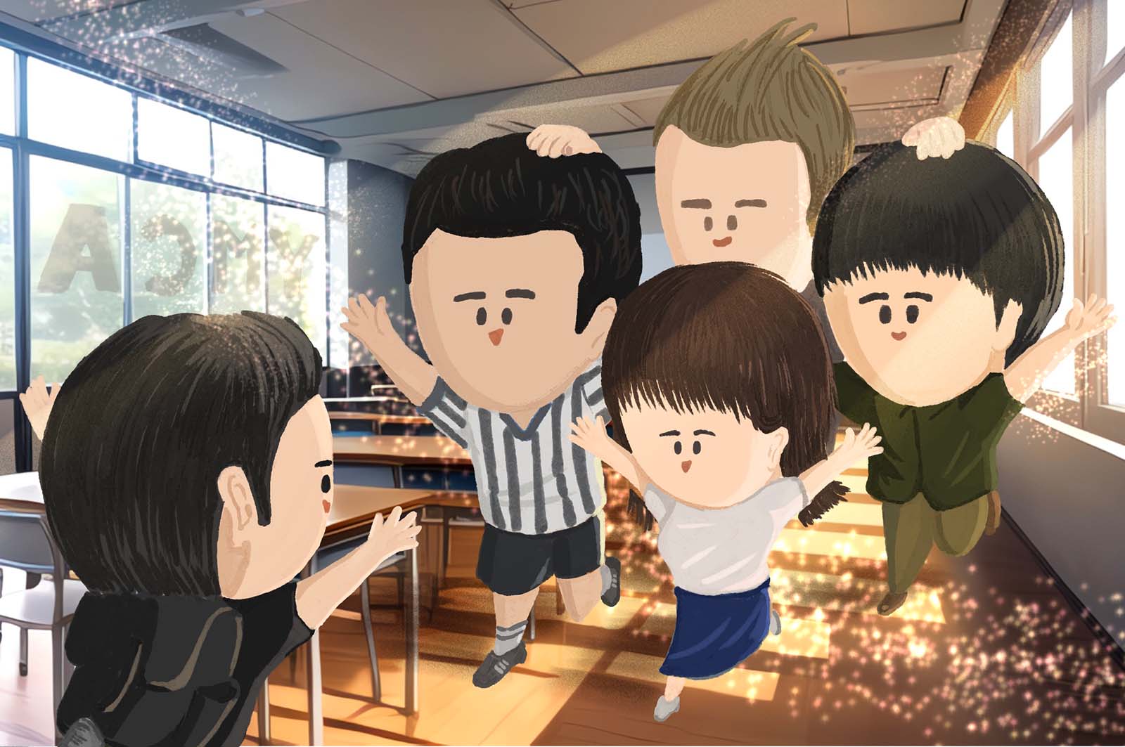 やっと再会